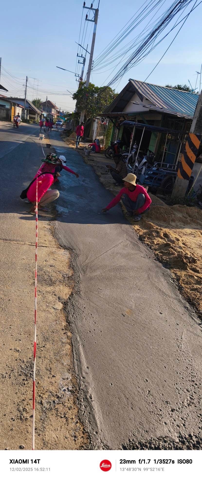 งานวางระบบท่อระบายน้ำ เทศบาลตำบลเบิกไพร อ.บ้านโป่ง