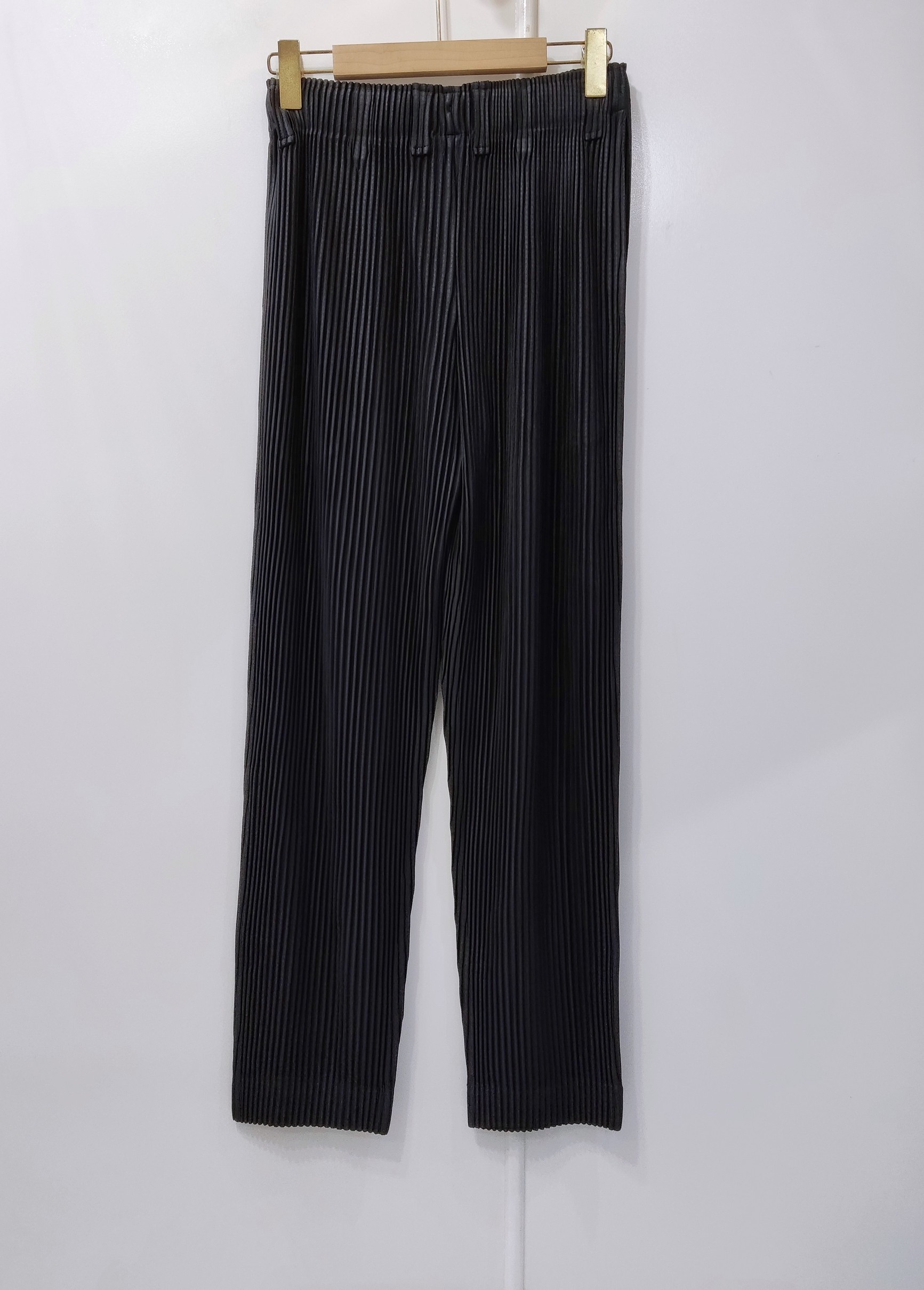 UNISEX ยาว 38 นิ้ว 2MUAY รุ่น GM0755 กางเกงอัดพลีท THICK STRAIGHT FIT PLEATED PANTS 4 สี FREE SIZE