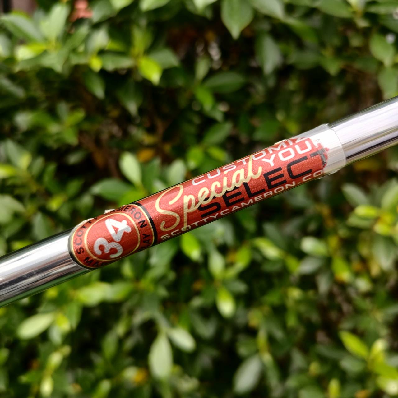 PUTTER TITLELIST SCOTTY CAMEROM SPECIAL SELECT SQUAREBACK 2 ก้าน SPECIAL SELECT ความยาว 34 นิ้ว กริพ EVNROLL ลงตัวมาก COVER เดิมสวย สภาพสวยมาก