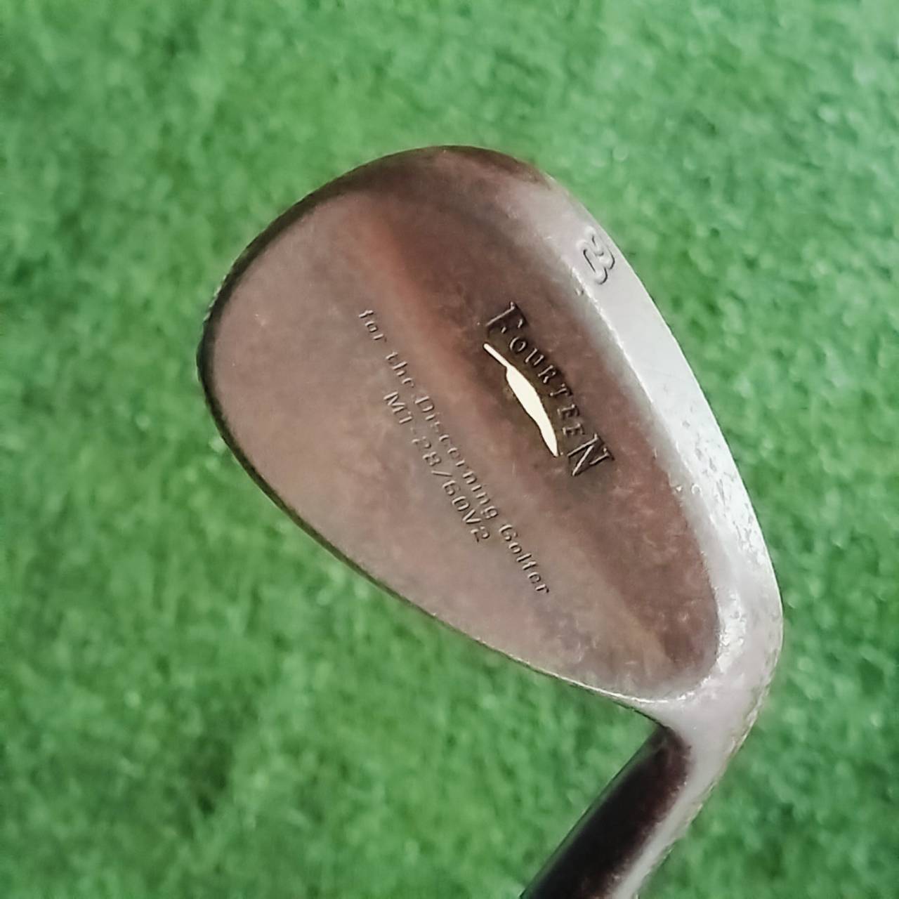 WEDGE FOURTEEN MT-28 V2 องศา 60 รุ่นสนิม ให้ความรู้สึกดีที่สุด ร่องลึกมาก สปินดีที่สุด ไม้กอล์ฟพรีเมี่ยมมือสอง ของแท้ By NakaraLuxurious