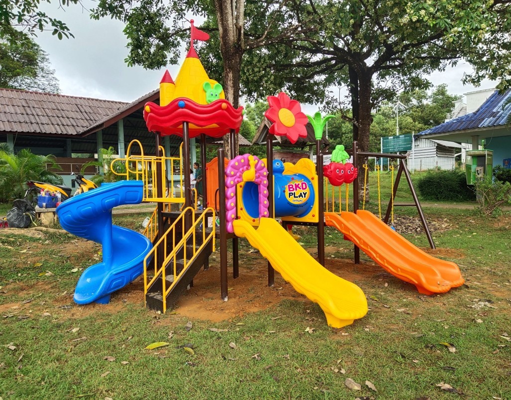 ชุดโปรโมชั่น เครื่องเล่นละ 82,000 บาท เครื่องเล่นสนามกลางแจ้ง ,สนามเด็กเล่น,เครื่องเล่นสนามราคาถูก OutdoorPlayground , ของเล่นสนาม