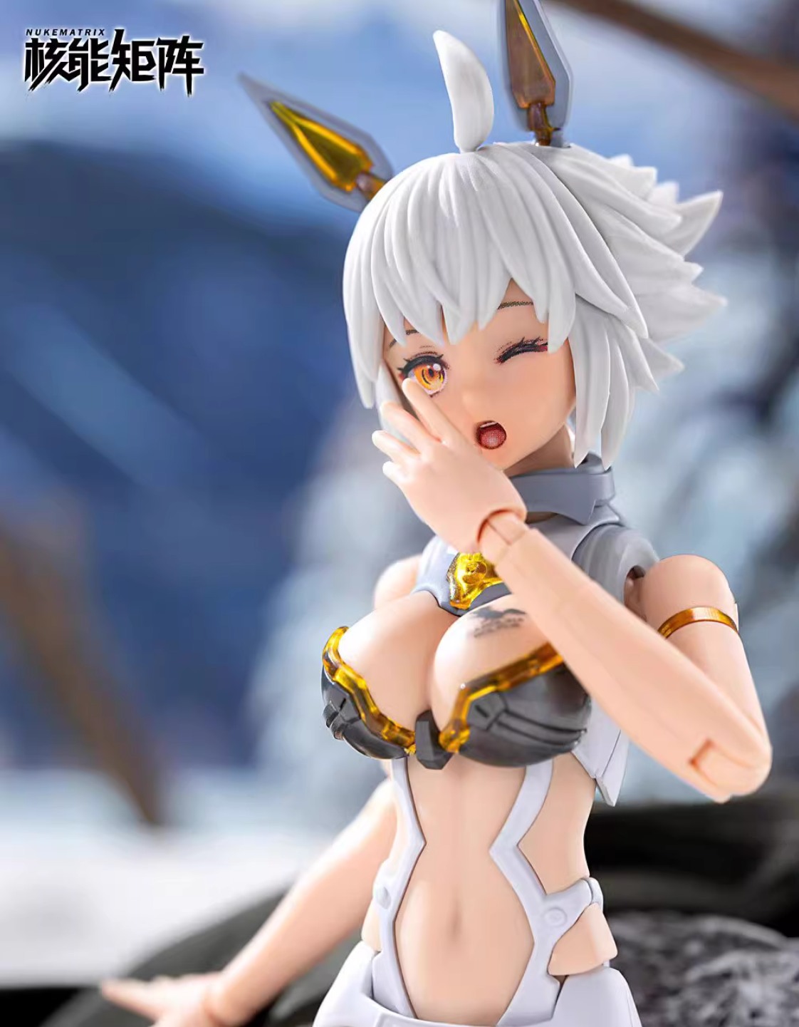 [พร้อมส่ง ]Nuke Matrix FF0119 1/12 : Cyber Forest Mad Wolf [Model Kit]