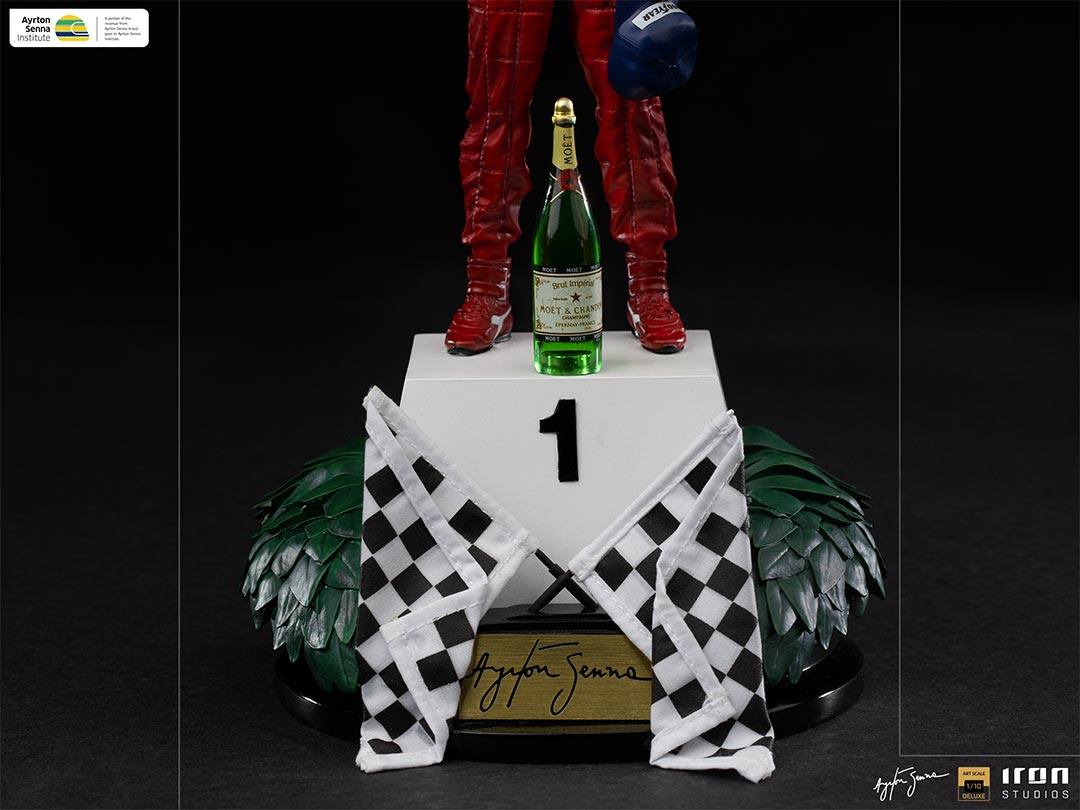 [สั่งจอง]Iron Studios ASENNA39420-10 Deluxe Art Scale 1/10 : Ayrton Senna – GP Brazil 1991