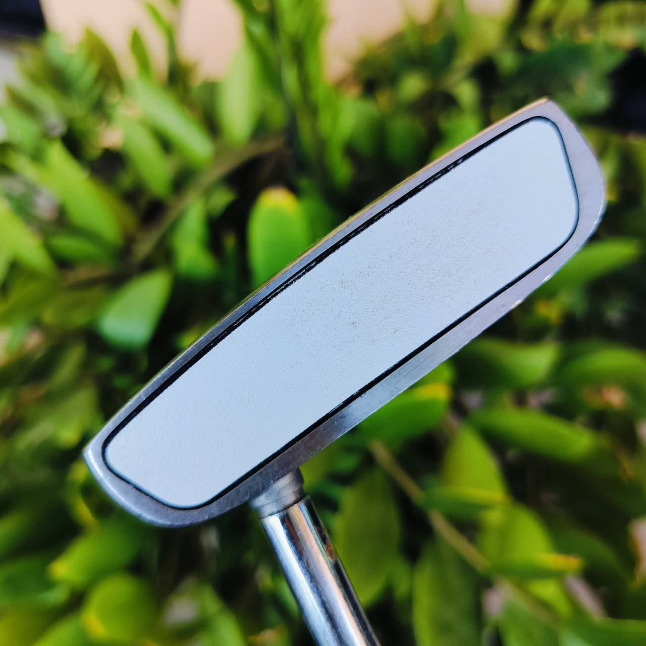 PUTTER TWO-BALL หน้านุ่ม น้ำหนักดีมาก เล็งง่ายจากสองบอล เวลาโสตรคลูกจะเห็นเลยว่าเบี้ยวหรือไม่ น้ำหนักดีมาก หน้าบล๊านซ์ ไม้กอล์ฟพรีเมี่ยมมือสอง ของแท้ By NakaraLuxurious