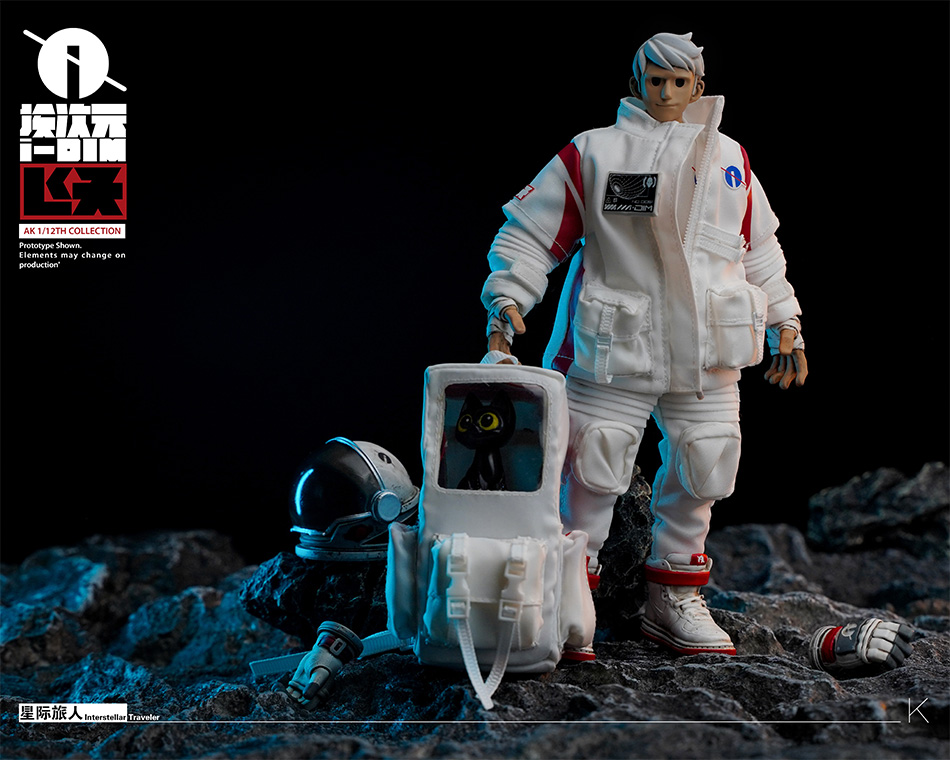 [พร้อมส่ง] i-dimension 1/12 : Interstellar Traveler - White เวอร์ชั่นปกติชุดสีขาว (ลุ้นสุ่มชุดดำ)
