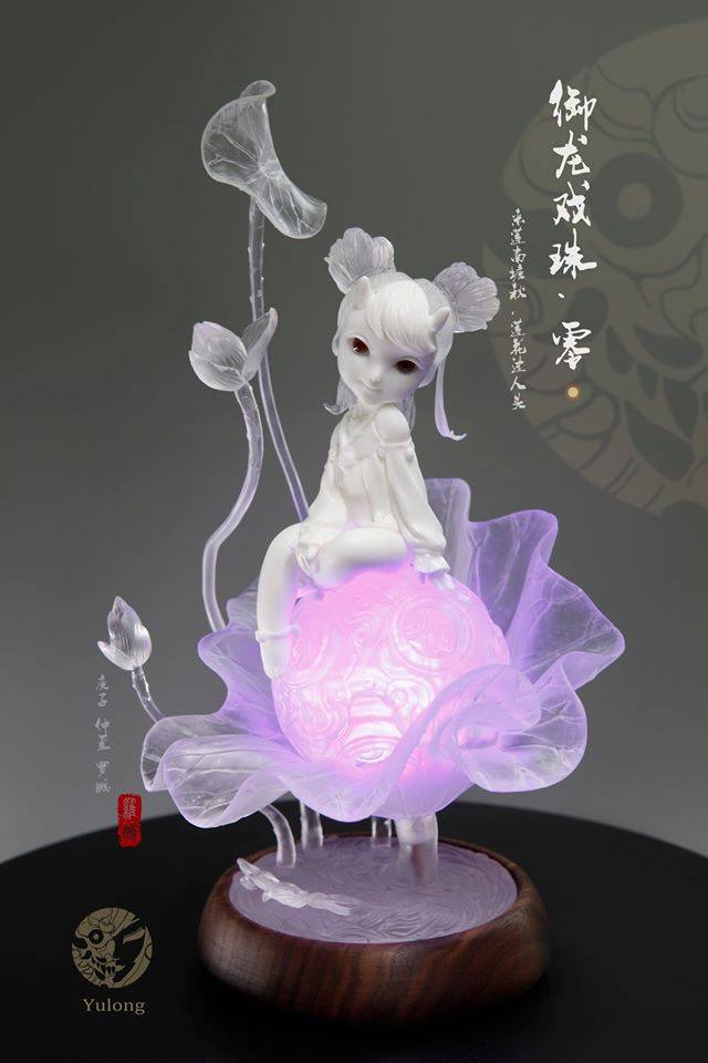 [สั่งจอง]Yulong Studio : Yulong Play Beads Zero Statue [Grey / White Tooth Ver.]