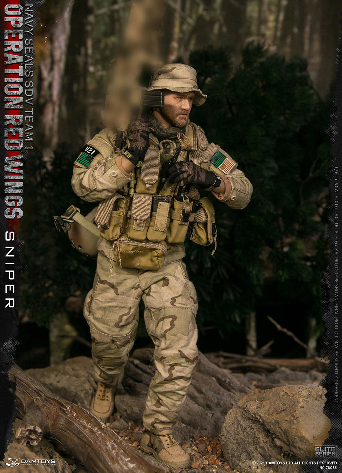 [สั่งจอง]DAMTOYS 78085 1/6 : Operation Red Wings NAVY SEALS SDV TEAM 1 Sniper