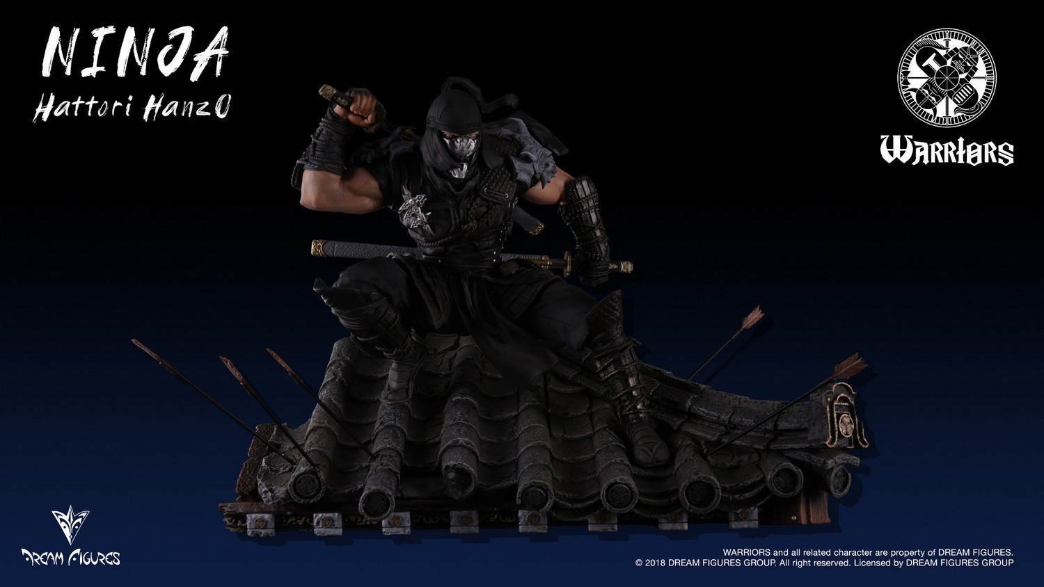 [สั่งจอง]Dream Figures 1/4 Scale - WARRIORS: NINJA HATTORI HANZO