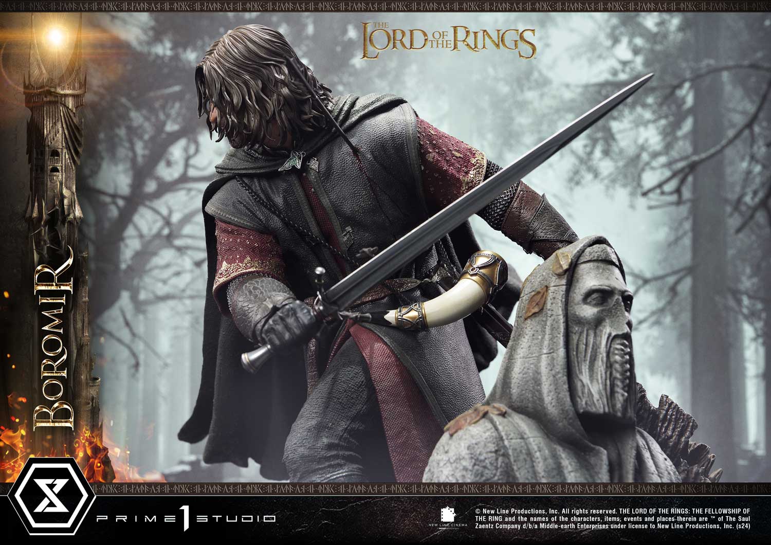 [สั่งจอง]Prime 1 Studio PMLOTR-11 : Boromir (The Lord of the Rings, The Fellowship of the Ring)