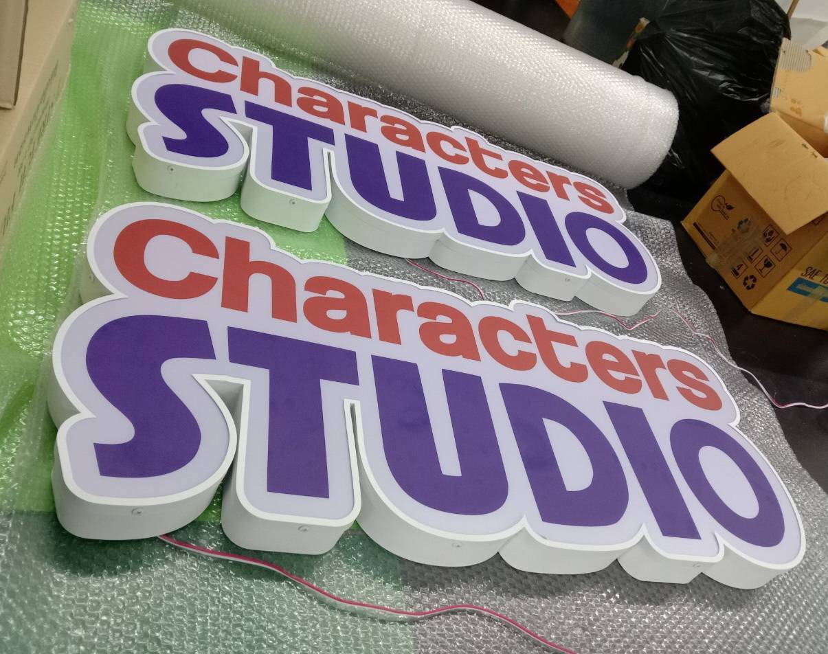 กล่องไฟไดคัท ป้ายกล่องไฟโลหะซิงค์ขึ้นรูป