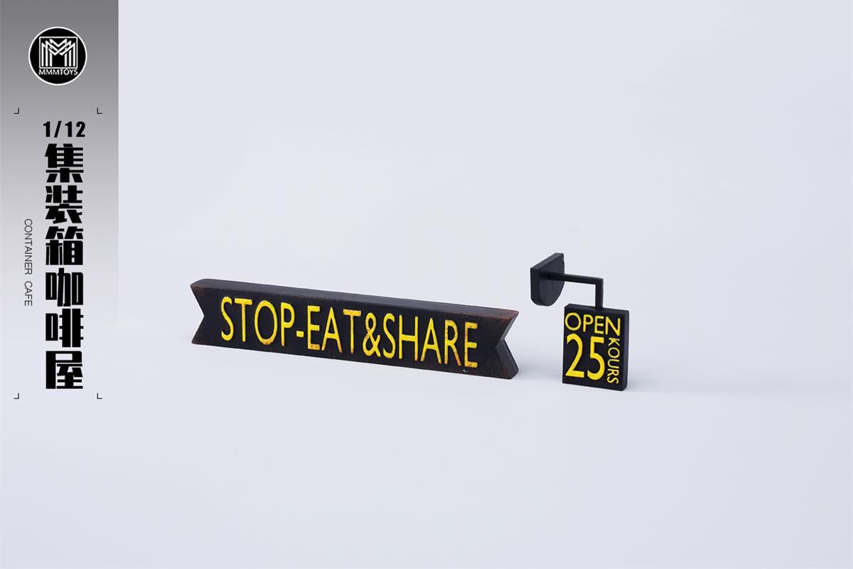 [สั่งจอง] MMMTOYS M2404 1/12 : Container Café Haven (ไม่รวมฟิกเกอร์)