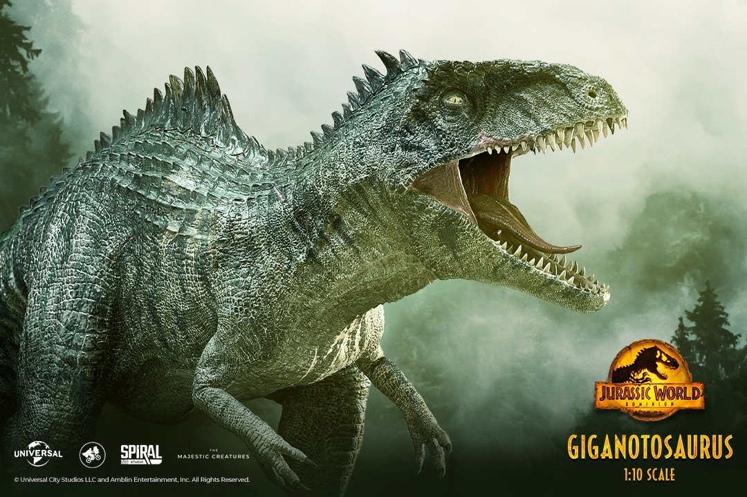 [สั่งจอง] Spiral Studio TMC-JWG001 1/10 : Giganotosaurus