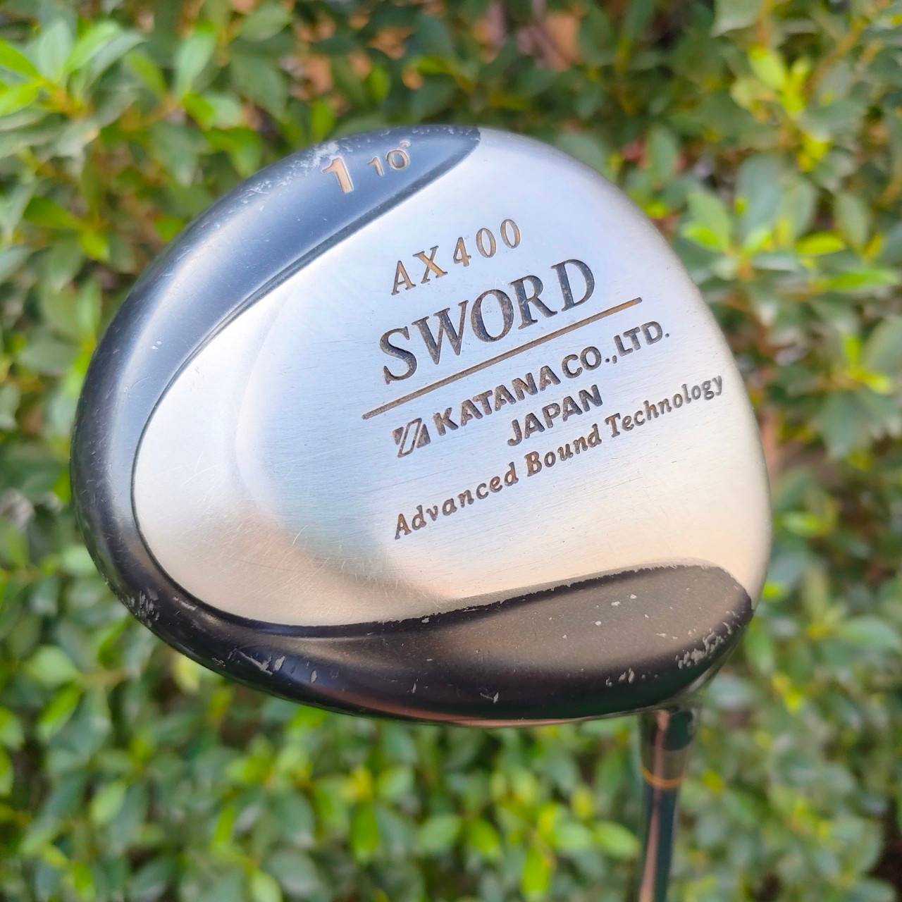 DRIVER KATANA SWORD AX400 องศา 10 หน้า Progressive Titanium เด้งๆ ตีไกล ตีตรง ตีง่าย