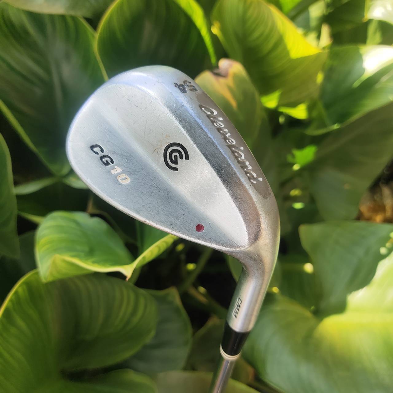 WEDGE CLEVELAND CG10 องศา 54 หนึ่งจุด LOW BOUNCE หน้าใบยังสวย ร่องทำงานได้เต็มที่ ตกหยุดๆ