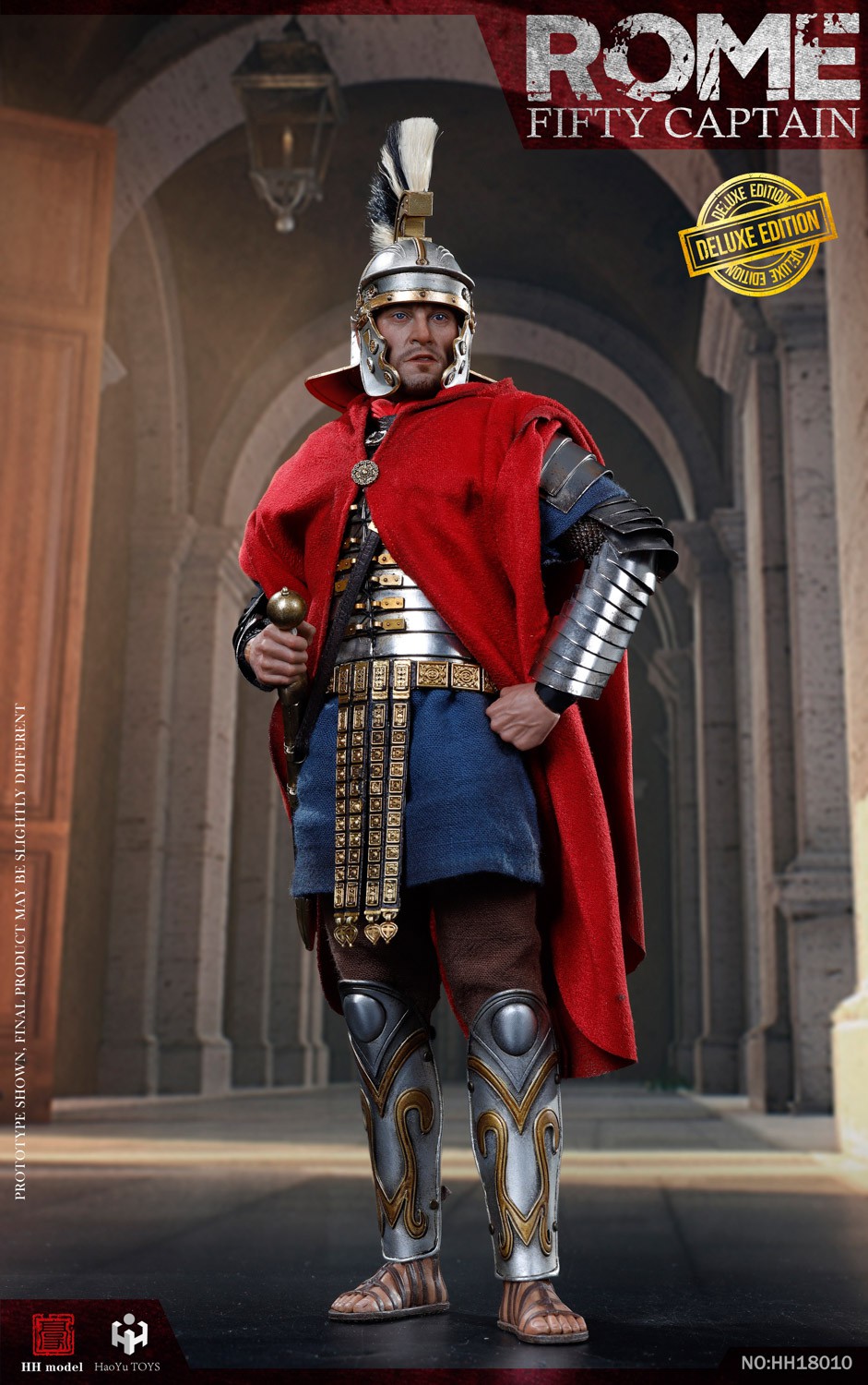 [สั่งจอง]HHmodel & HaoyuToys HH18010 : 1/6 Empire Corps-Captain Captain Fifty Deluxe Edition