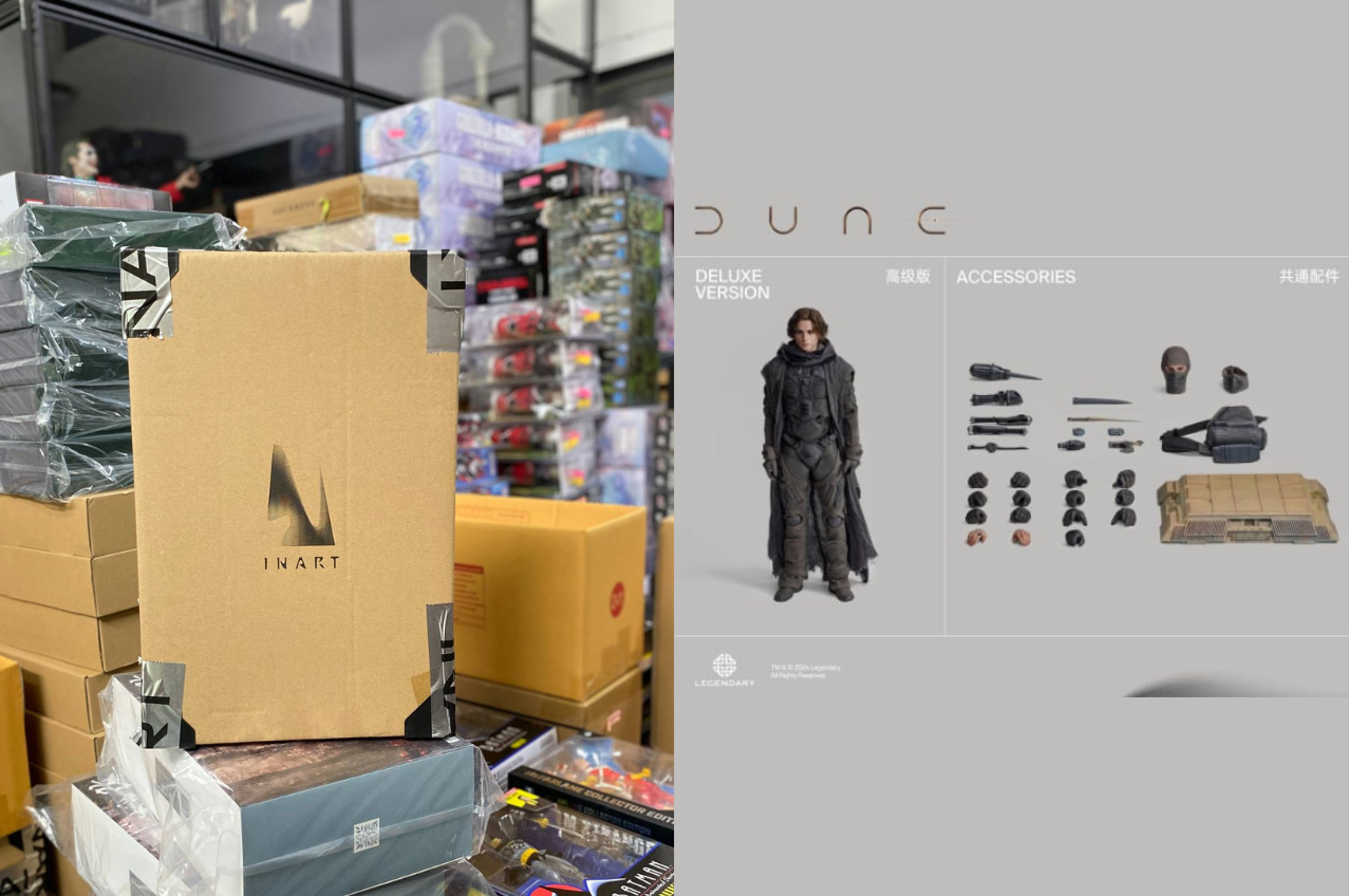[พร้อมส่ง] INART 1/6 : DUNE (part1) - Paul Atreides- A009D1 : Deluxe Ver. (ผมจริง)