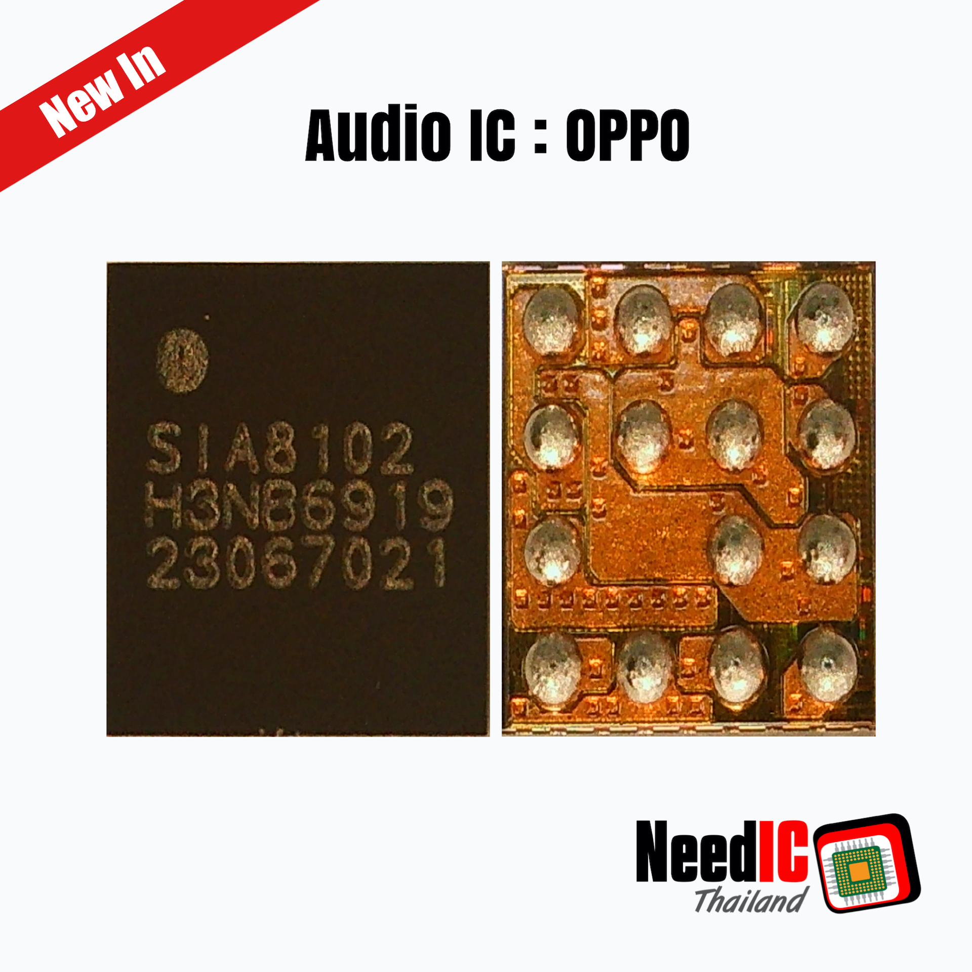 Audio IC : SIA8102 สำหรับ Oppo R17
