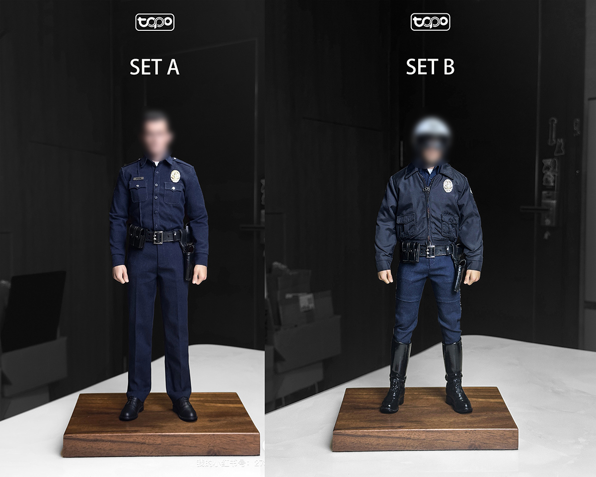 [สั่งจอง]TOPO TP027 1/6 : Police uniform set with body (ไม่รวมหัว)