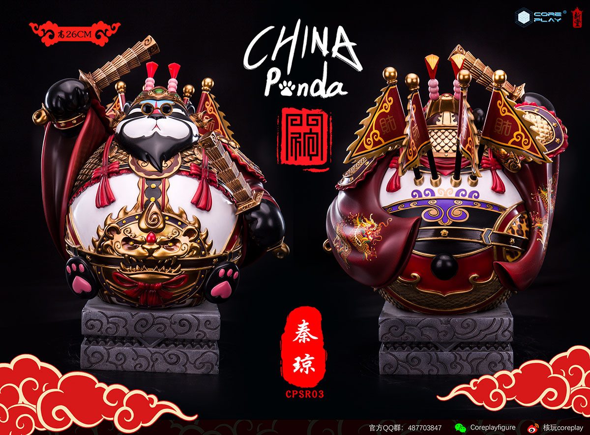 [สั่งจอง]Coreplay cpsr03,cpsr04 Chinese Culture Self-Creation Series - Panda Door God