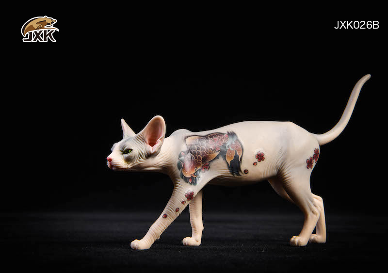 [สั่งจอง]JxK.Studio Jxk026A/b 1/6 Scale Sphynx cat tattoo