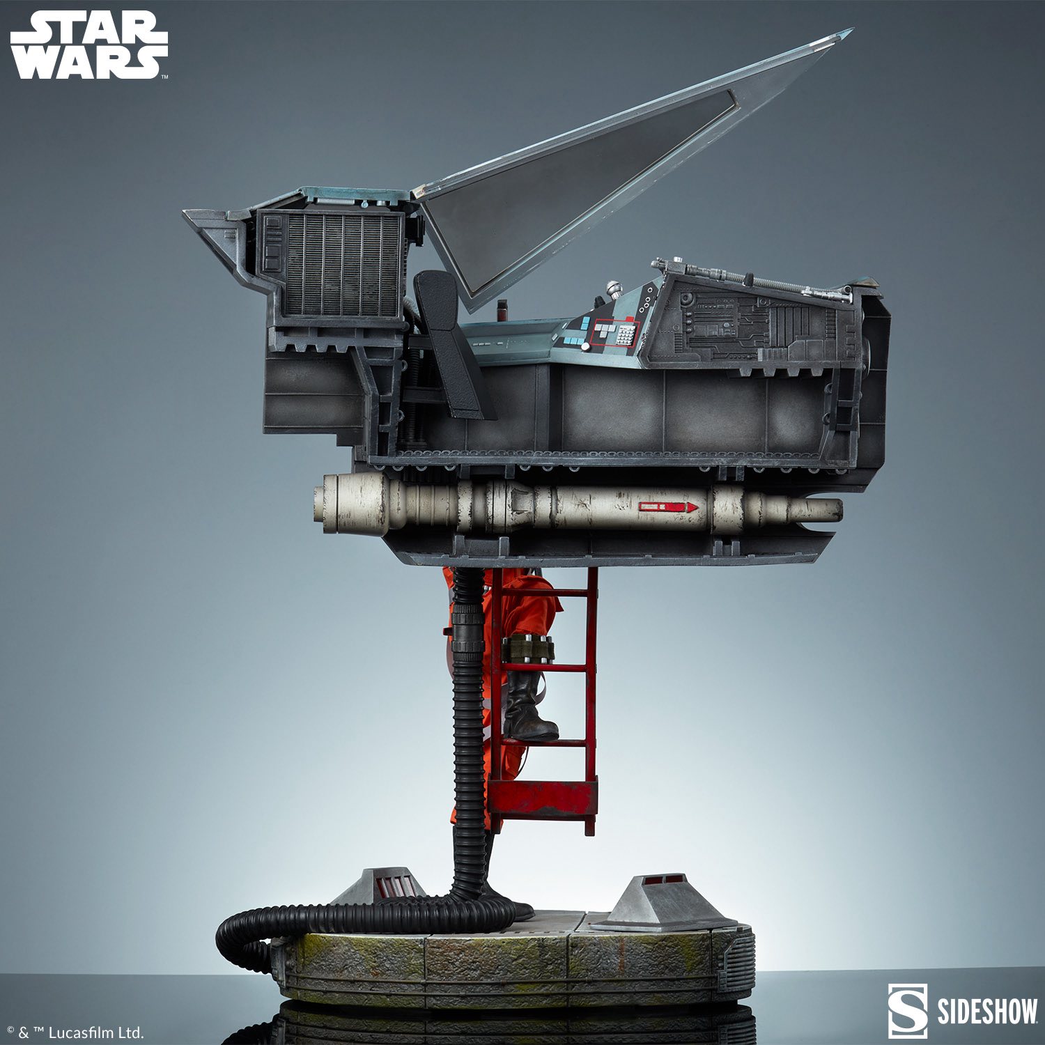 [สั่งจอง]Sideshow : Luke Skywalker & X-Wing: Red Five, Standing By Premium Format