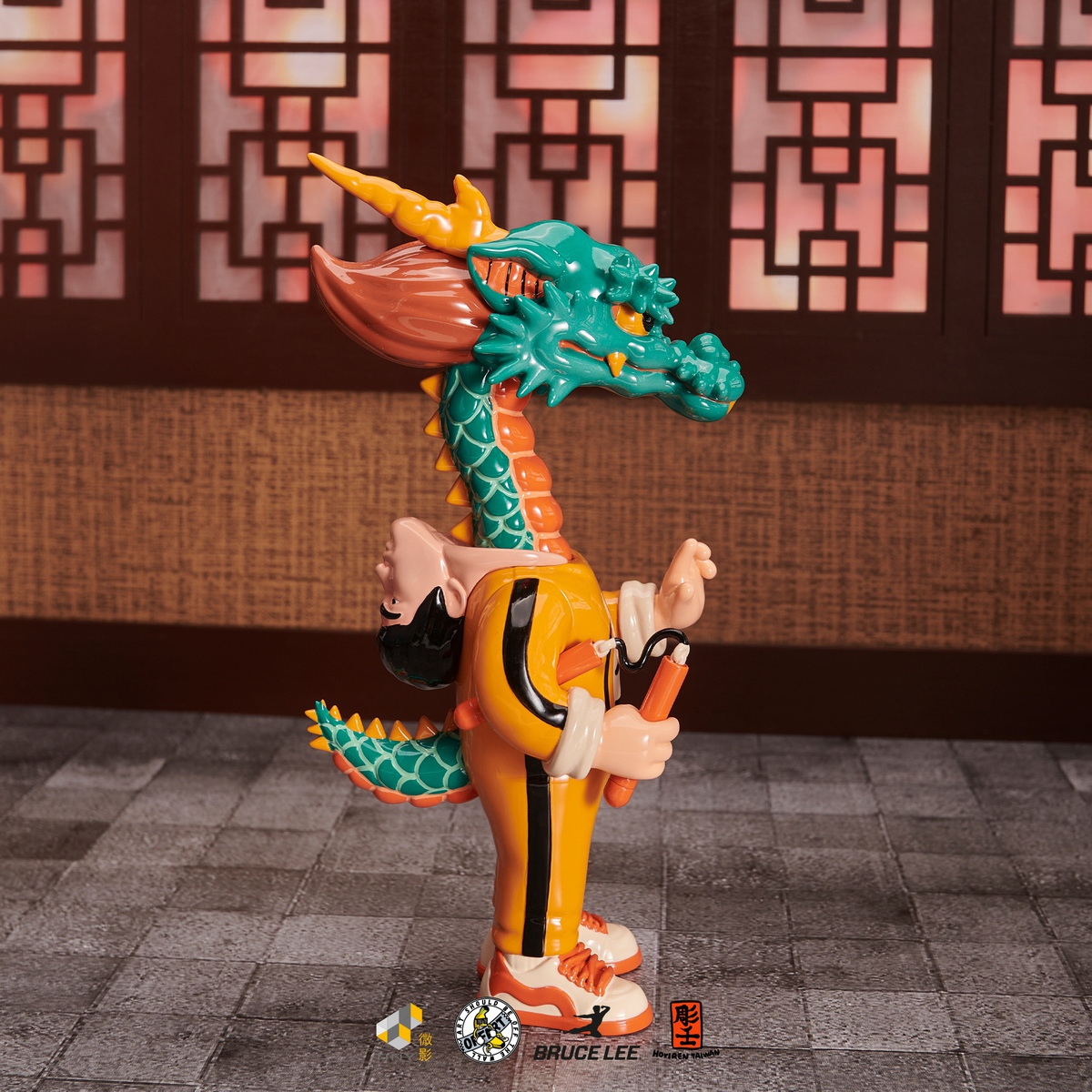 [พร้อมส่ง ]TINY X OFFART Horiren Like A Dragon Bruce Lee