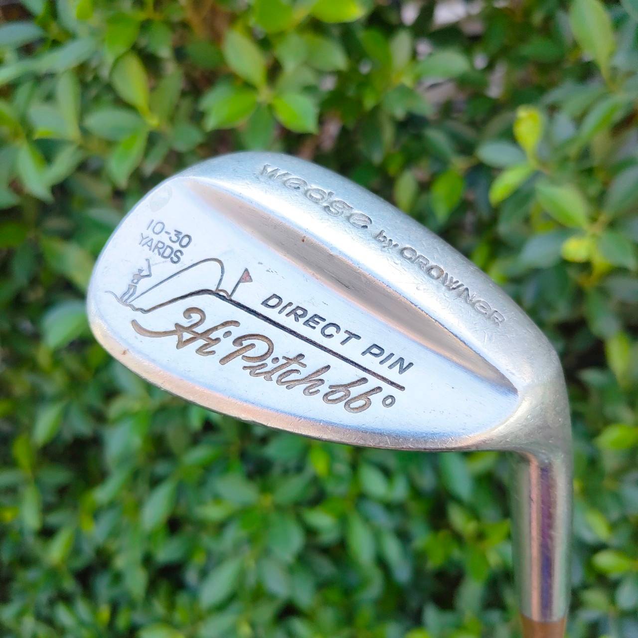 WEDGE CROWNER DIRECT PIN FLEX WEDGE องศาเปิดมากๆ 66 องศา เน้นชิพโด่ง ระยะ 10 - 30 หลา แบบแม่นๆ ระเบิดทรายแบบแม่นๆ ตกหยุดถอยหลังเลยครับ