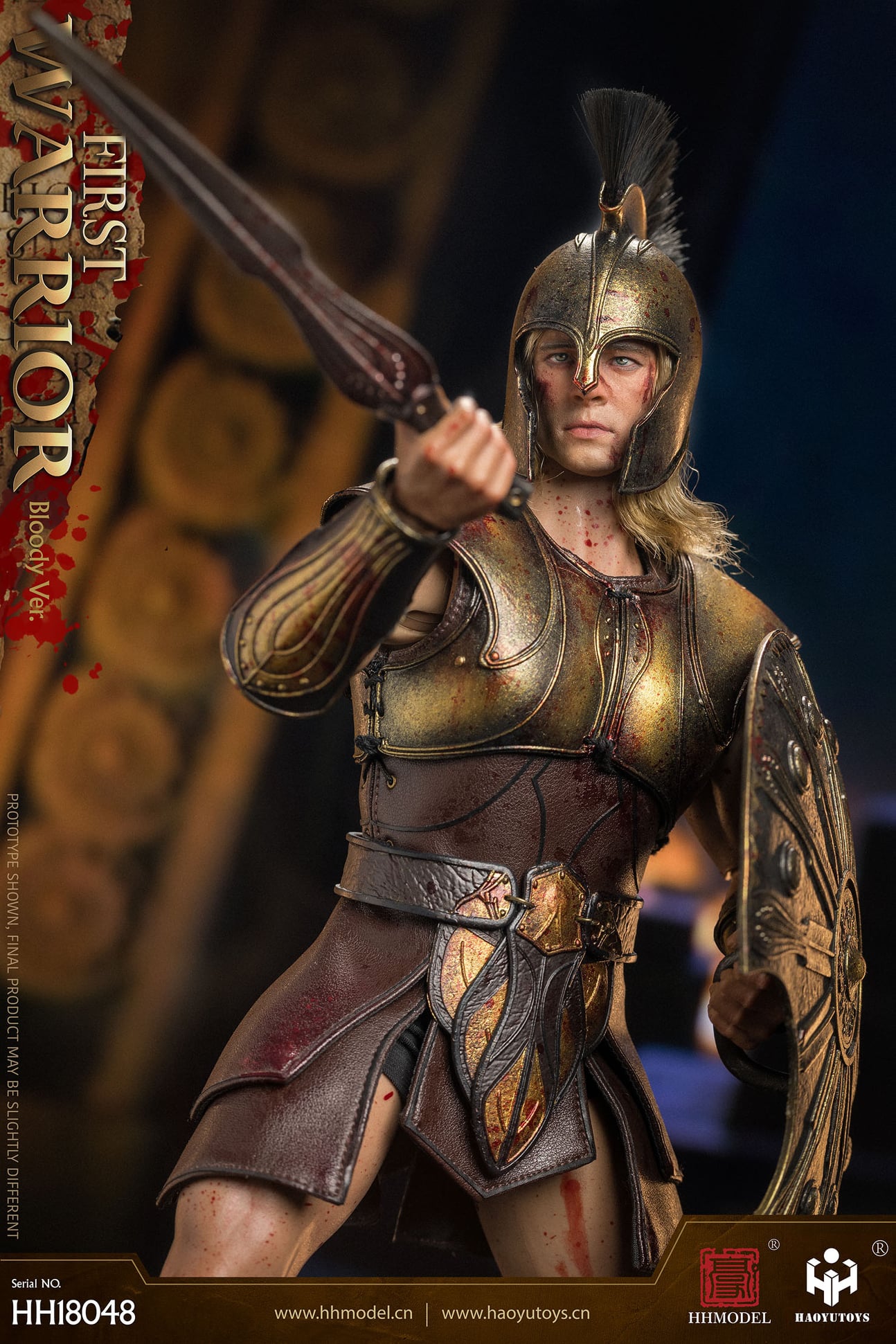 [สั่งจอง]HHMODEL & HAOYUTOYS 1/6 : Empire Legion-Trojan Horse Massacre - Greek First Warrior
