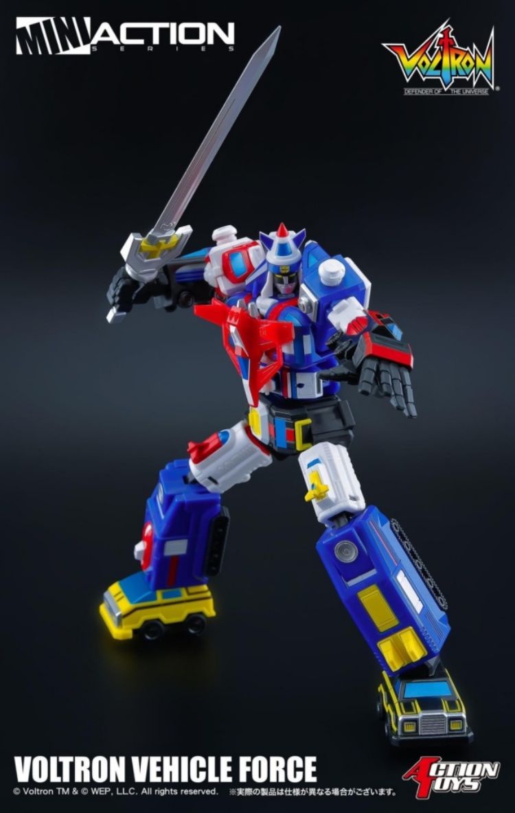 [สั่งจอง]Action Toys AT-MINI ACTION Voltron Dairugger XV (สูง15cm)