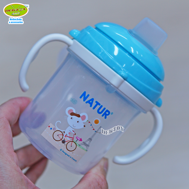 NATUR เนเจอร์ ถ้วยหัดจิบเนเจอร์ 200 มล.6เดือนขึ้นไป 80050