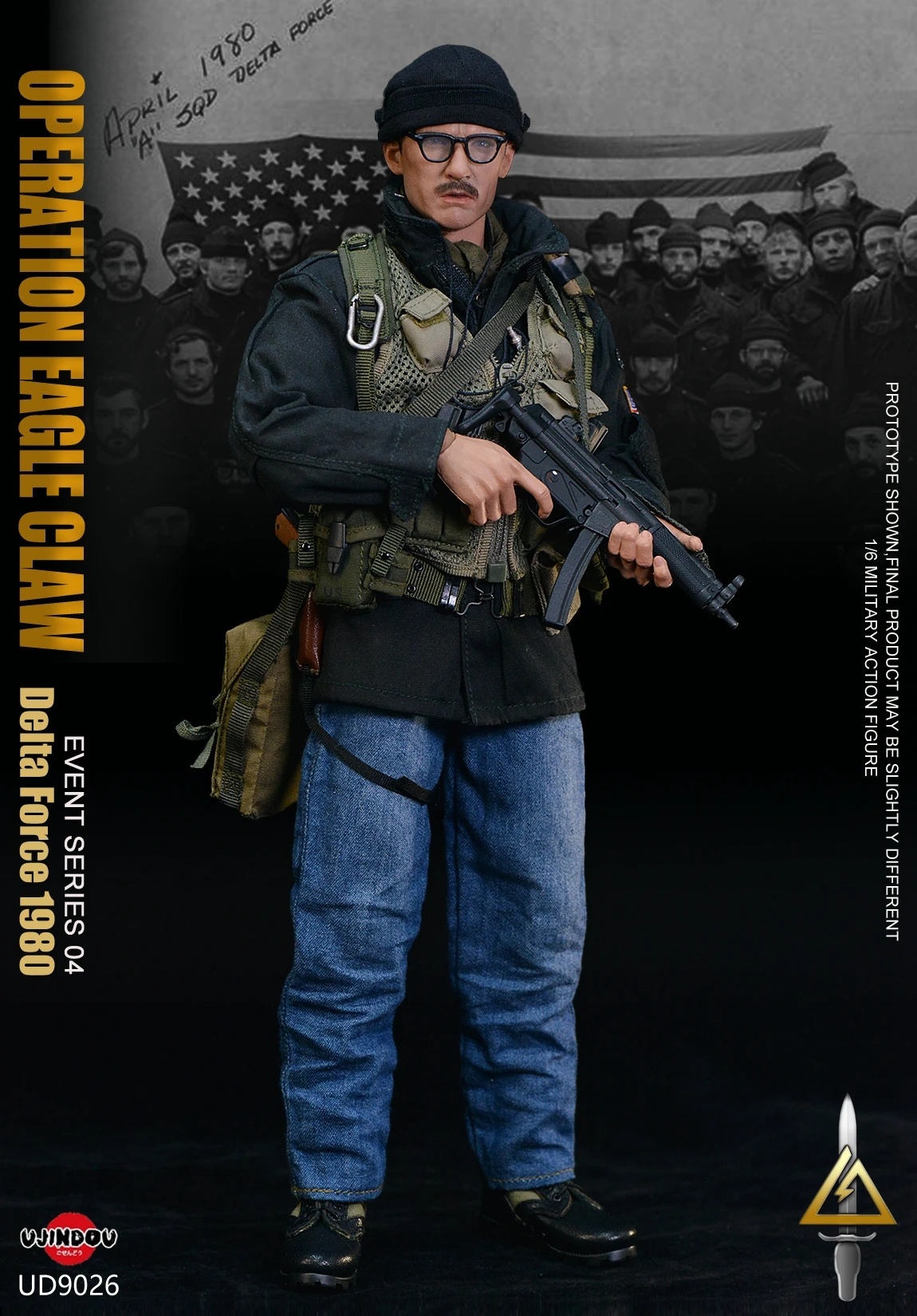 [สั่งจอง] UJINDOU UD9026 1/6 : U.S. ARMY DELTA FORCE 1980 OPERATION EAGLE CLAW