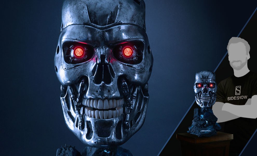 [สั่งจอง] Sideshow x Pure Arts The T-800 Endoskeleton 1:1 Scale Art Mask