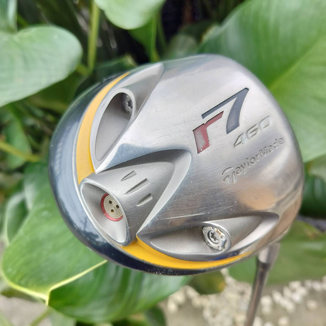Driver Taylormade r7 460 องศา 9.5 ก้านโม RE*AX PLUS FLEX R หัวใหญ่ 460 CC. จุดสวีตสปอตกว้าง ตีโดนง่าย ไม้กอล์ฟพรีเมี่ยมมือสอง ของแท้ By NakaraLuxurious