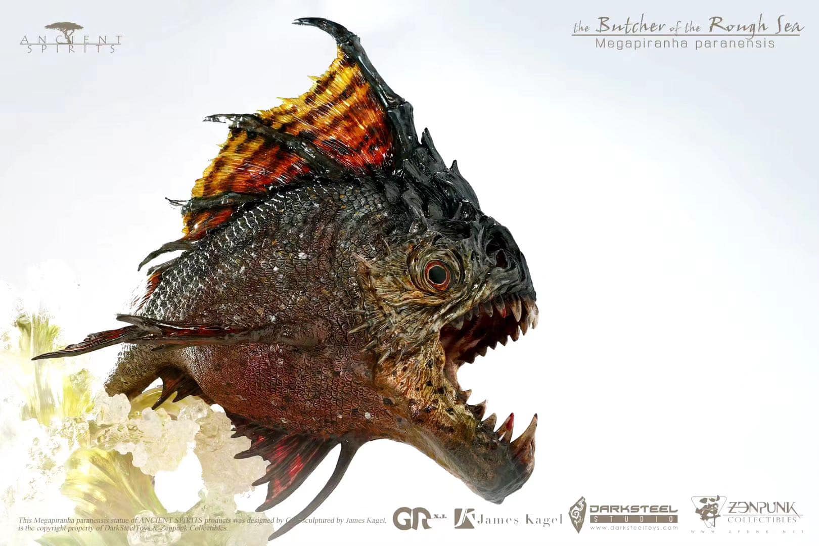 [สั่งจอง]Dark Steel Toys Ancient Animals 1 Series : Megapiranha Paranensis
