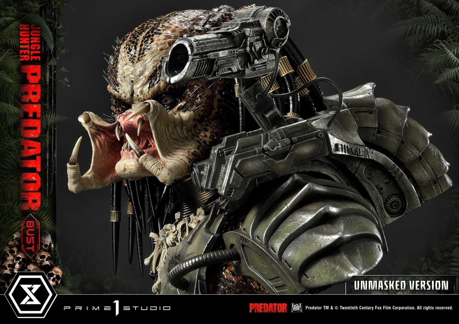 [สั่งจอง]Prime 1 Studio 1/3 : Jungle Hunter Predator Bust (Predator 1987)