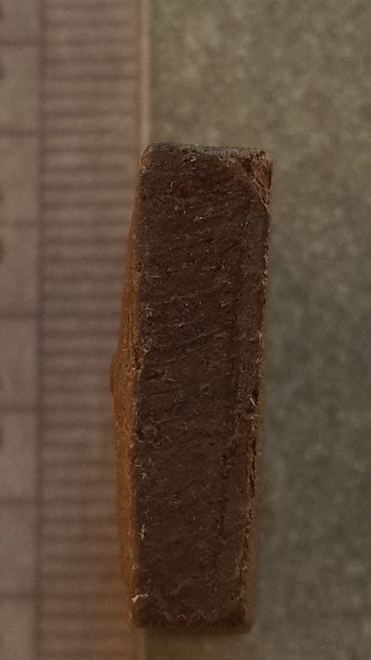 พระผง พระพิมพ์ สมเด็จ เนื้อผง ใบลาน พิมพ์ 9 ชั้น สีดำ