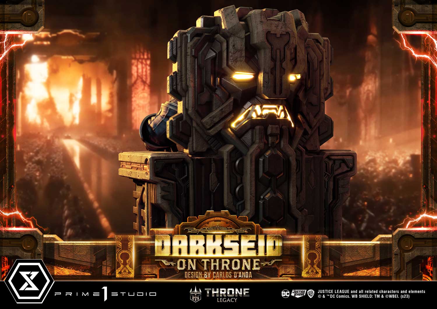[สั่งจอง] Prime 1 Studio : Darkseid on Throne (Design by Carlos D'Anda)
