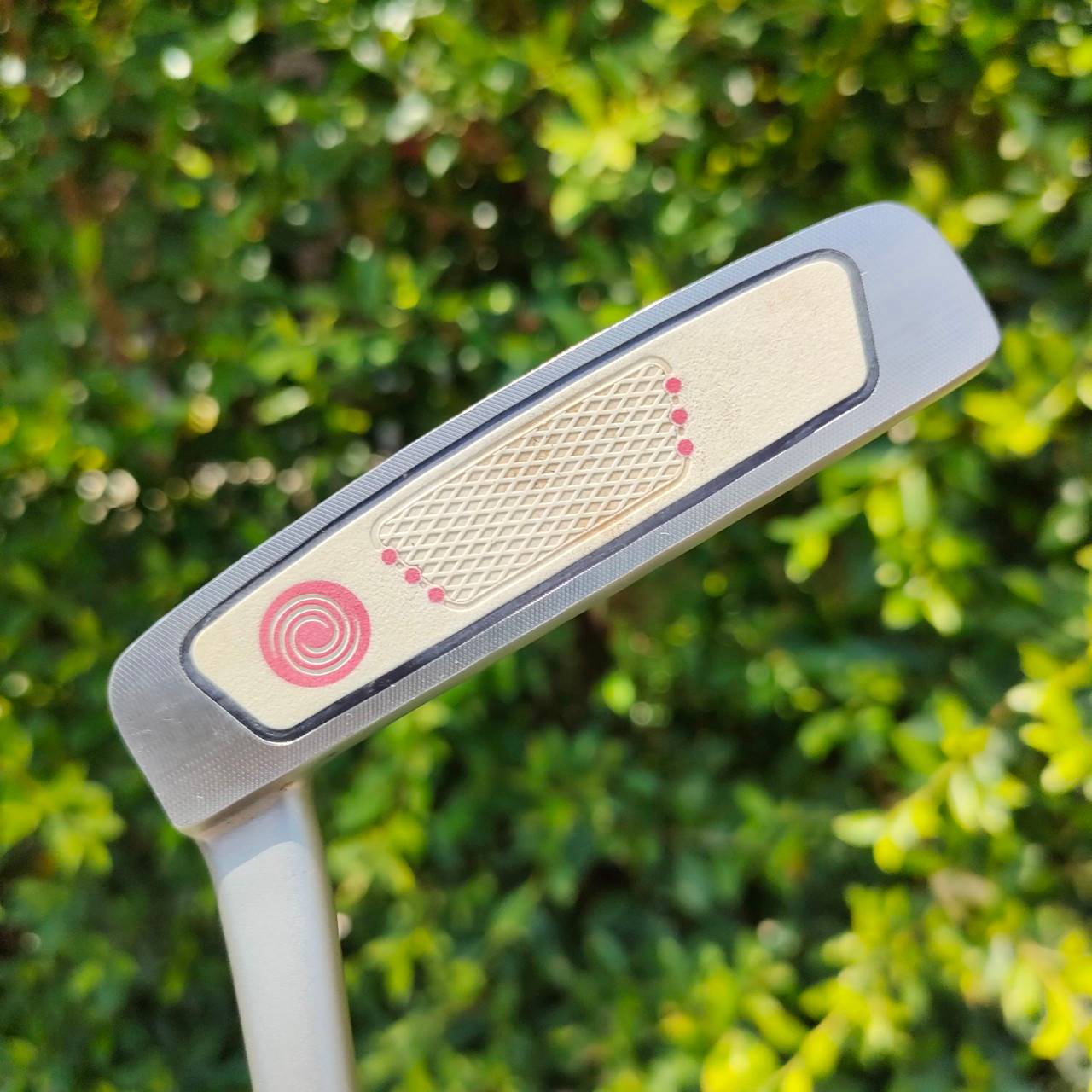 PUTTER ODYSSEY WHITE HOT XG #9 ความยาว 34 นิ้ว ก้าน TRUE TEMPER ODYSSEY ** กริฟเสีย ** กริฟเเบบใหญ่ หน้า XG เป็นหน้าที่ทั้งนุ่ม และ ทำให้เกาะไลน์มากๆในเวลาเดียวกันครับ