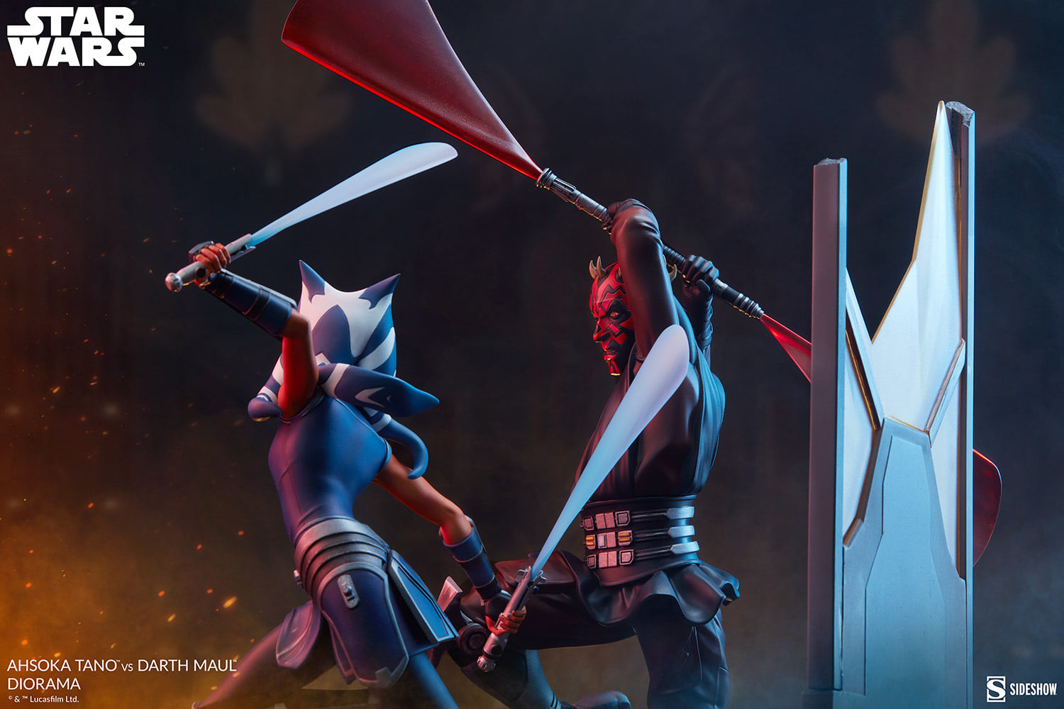 [สั่งจอง]Sideshow Collectibles 200619 : Ahsoka Tano VS Darth Maul