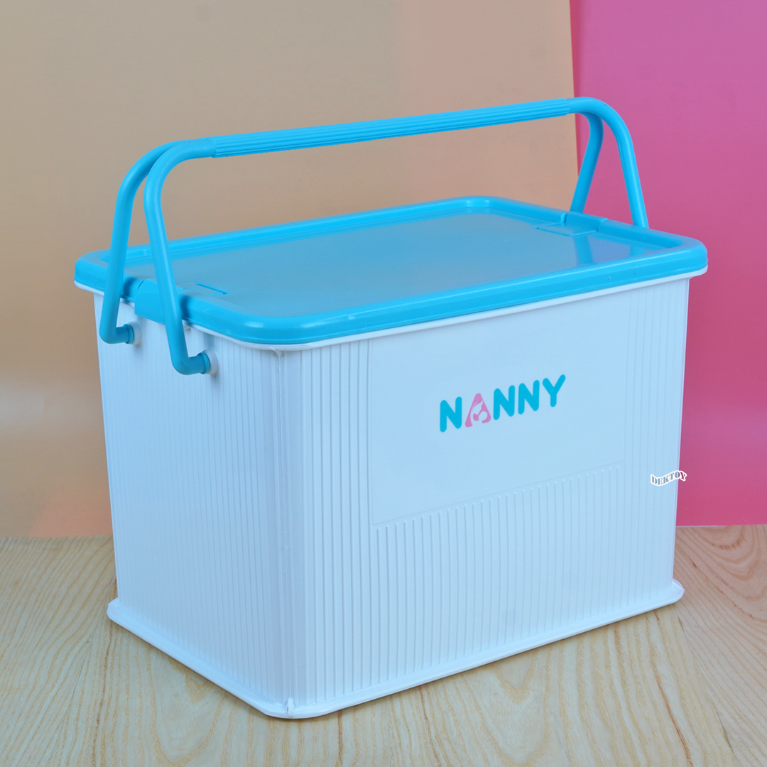 NANNY แนนนี่ กล่องเก็บของเอนกประสงค์ เก็บของใช้ ของเตรียมคลอด ขนาดใหญ่ 30ลิตร 3040
