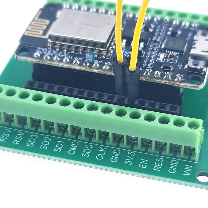 Screw terminal base for nodemcu v2