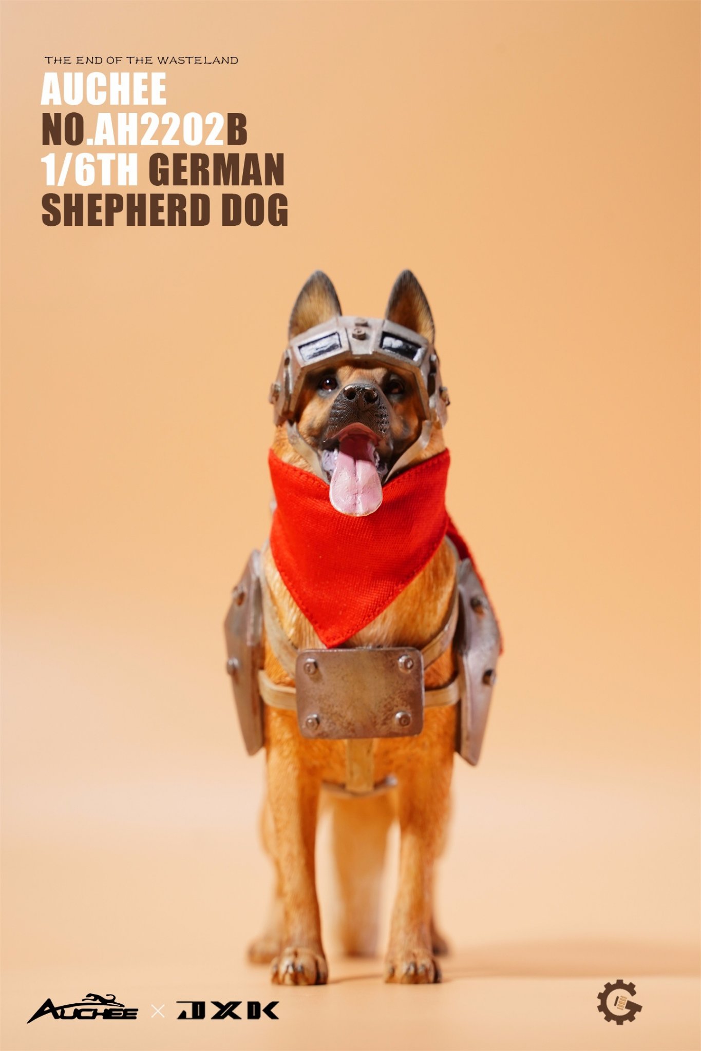 [สั่งจอง]Auchee × JXK 1/6 AH2202A/B : German Shepherd Dog