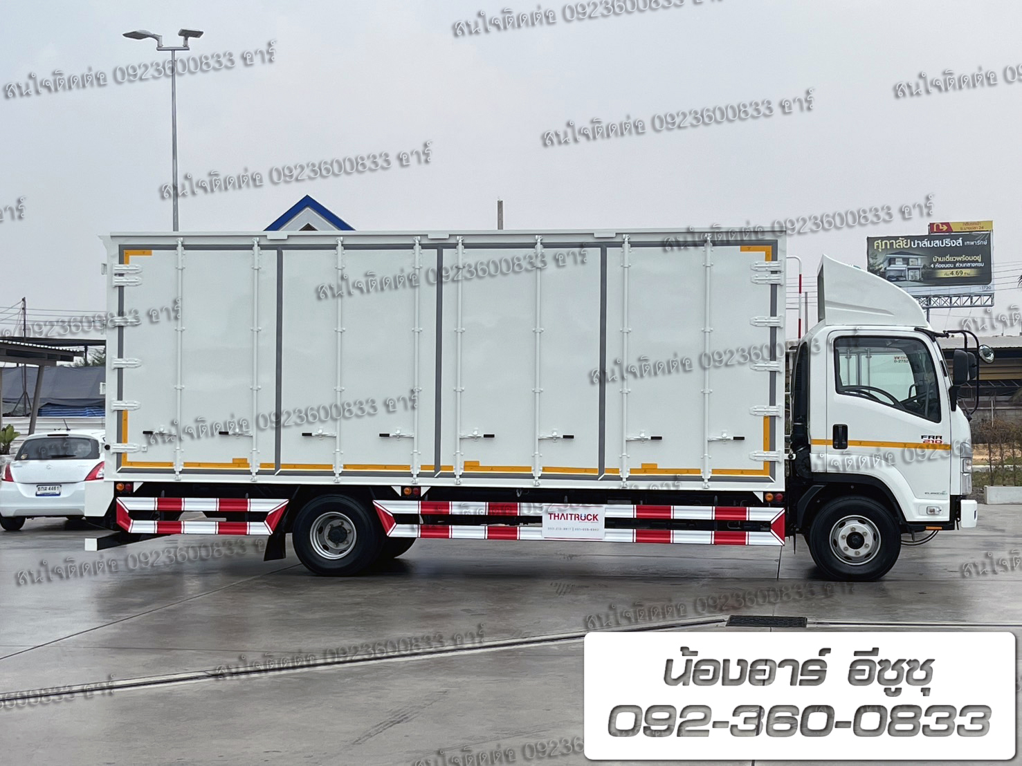 6 ล้อ ISUZU FRR190/210 แรงม้า พร้อมตู้บรรทุก ประตู10 บาน