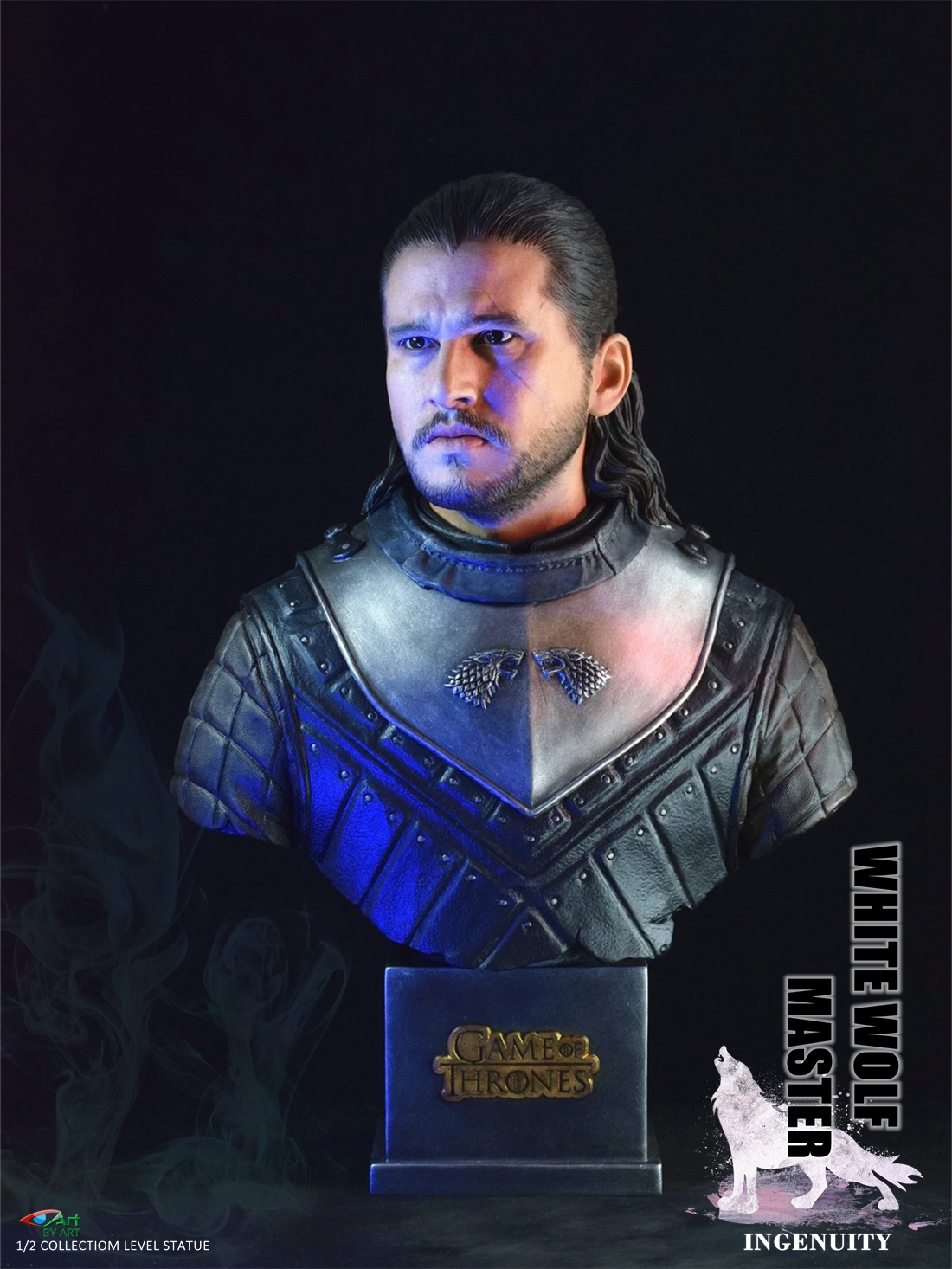 [สั่งจอง]BY-ART 1/2 WHITE WOLF MASTER BY 011