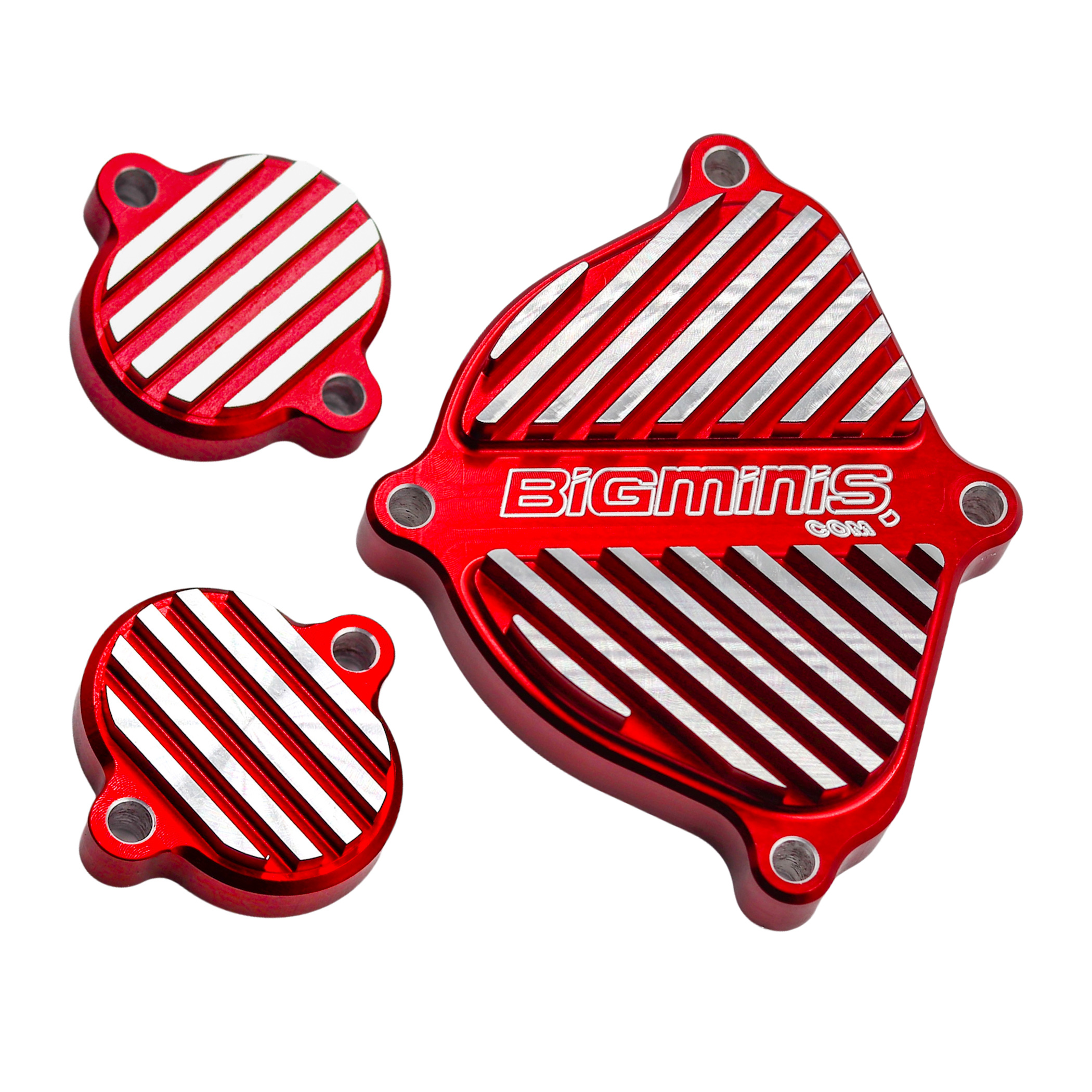 ฝาครอบแคม/วาลว์ Super Zero Dress Up Kit KLX110, KSR110, Z125 (Bigmini แดง)