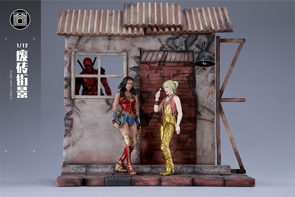 [สั่งจอง]MMMTOYS - M2508 : 1/12 Ruined Brick Streets