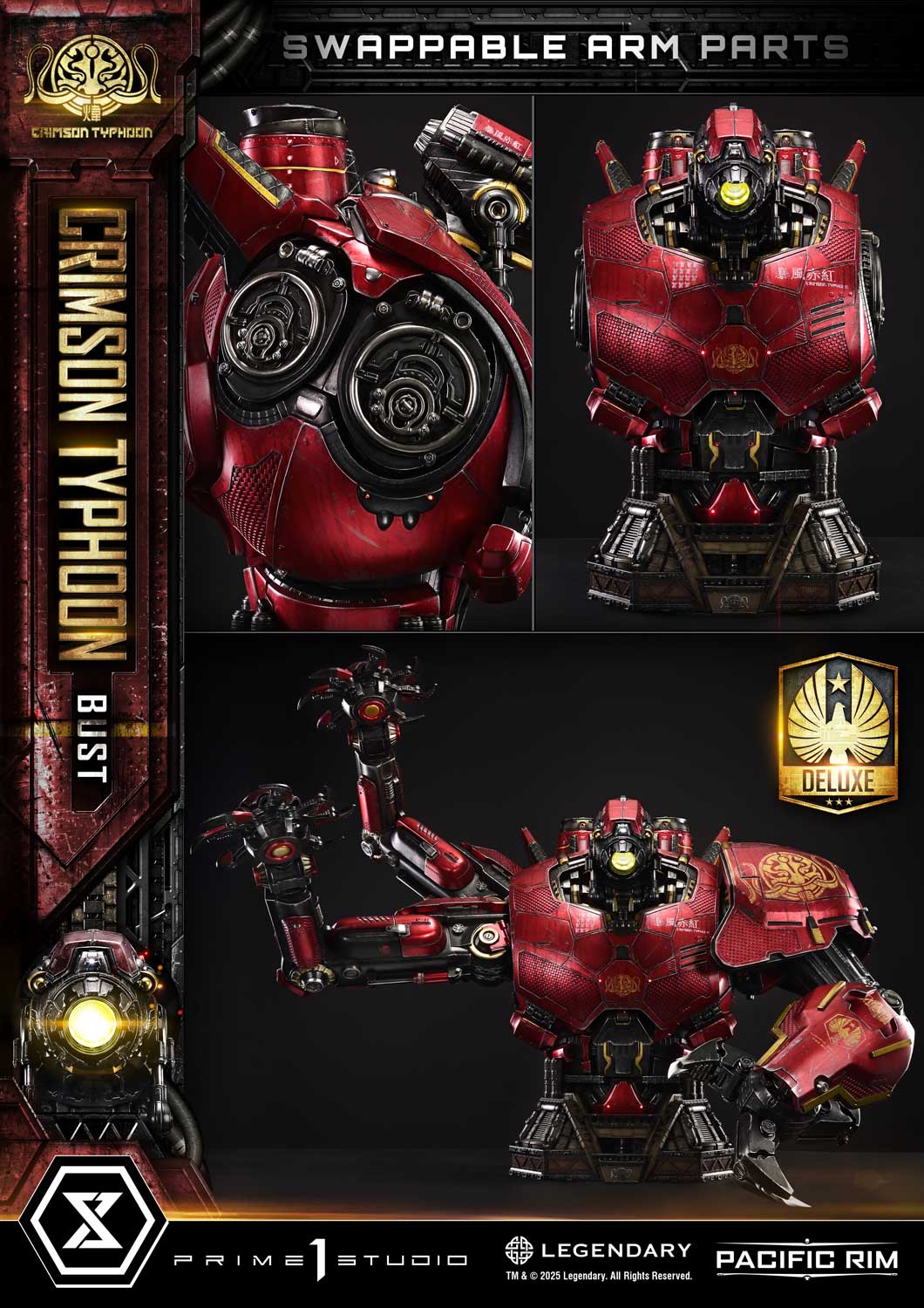 [สั่งจอง]Prime 1 Studio : Crimson Typhoon Bust (Pacific Rim)