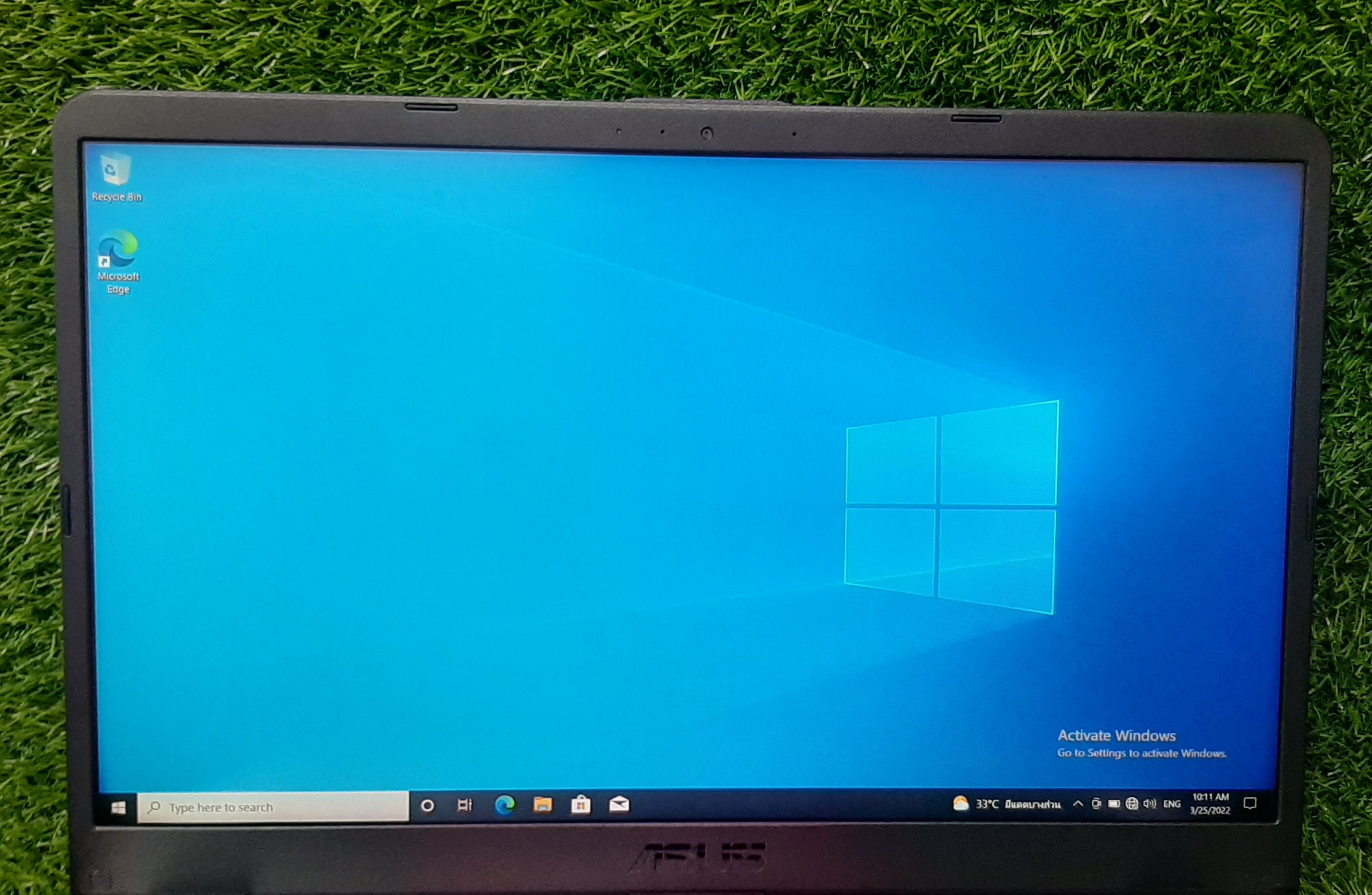 โน๊ตบุ๊คมือสอง ประกันร้าน 1 เดือน Asus X505Z (CPU Ryzen3 2200U Ram4GB HDD1TB) พร้อม Adapter ฟรี!! กระเป๋า สภาพดี