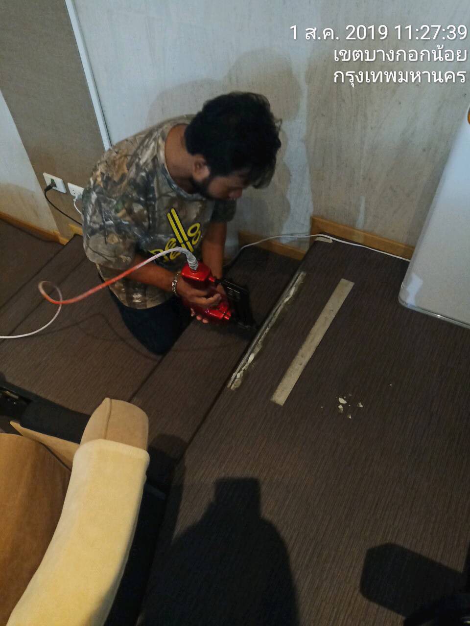 งานปรับปรุง ซ่อมแซม และ Big Cleaning ห้องประชุม รพ.ศิริราช