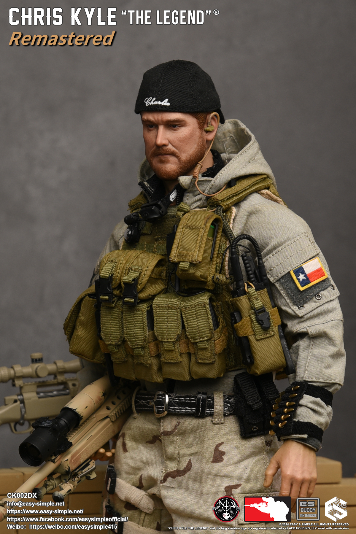 [สั่งจอง] BlackOpsToys X Easy&Simple 1/6 : Chris Kyle "The Legend" Remastered